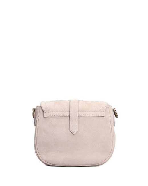 Golden Goose Deluxe Brand Pink Sally Foldover-top Crossbody Bag