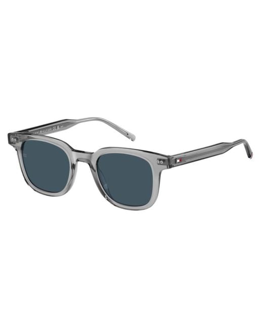 Tommy Hilfiger Gray Sqaure Frame Sunglasses for men