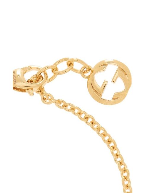 Gucci White Brass Bracelet,