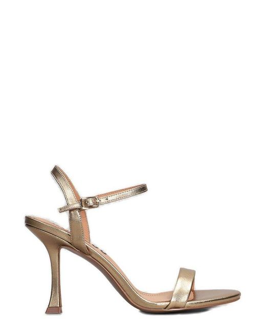 Bibi Lou Metallic Dana Ankle Strap Sandals