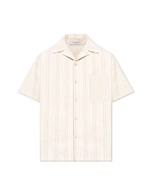 Golden Goose Deluxe Brand White Cotton Shirt, for men