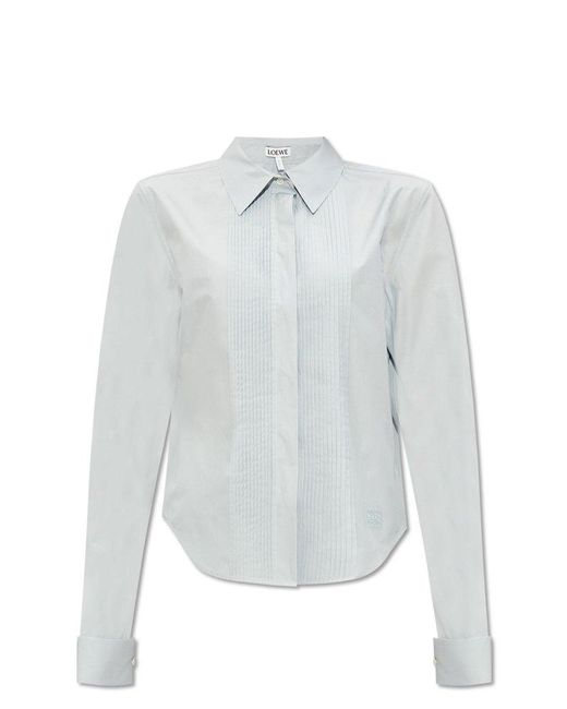 Loewe White Cotton Shirt,