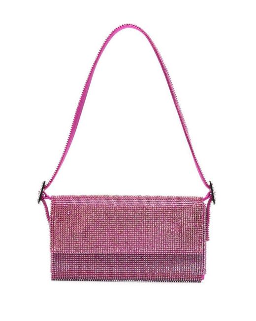 Benedetta Bruzziches Purple Bags Fuchsia Clutch