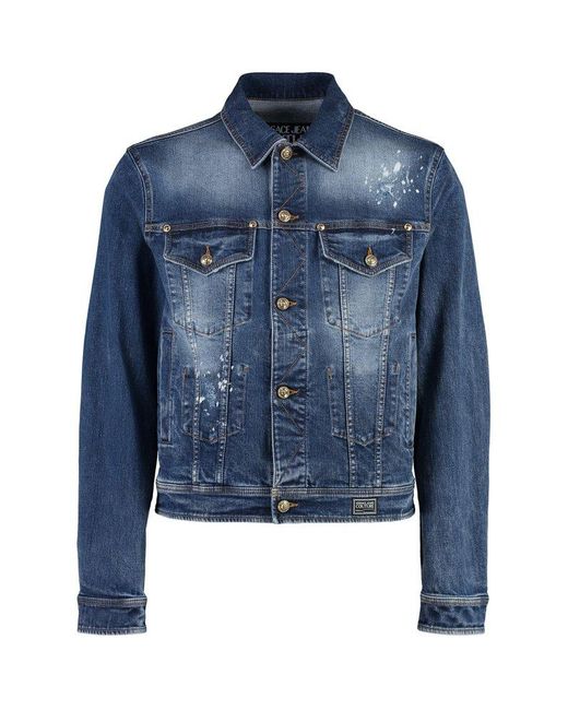 Versace Jeans Blue Jacket for men