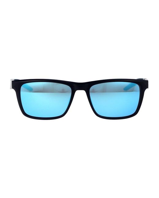 Nike Blue Radeon 1 M Square Frame Sunglasses