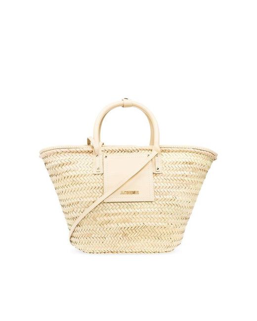 Jacquemus Natural ‘Le Panier Soli’ Shopper Bag
