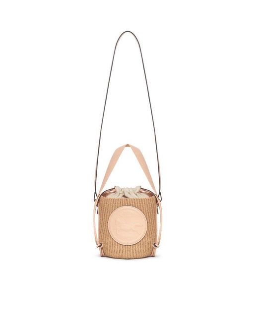Chloé White Horse Medal Small Bucket Bag