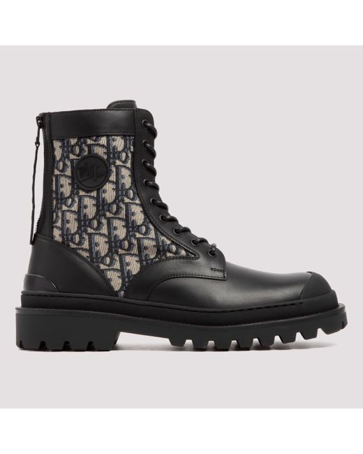 Dior Black Explorer Ankle Boots for men