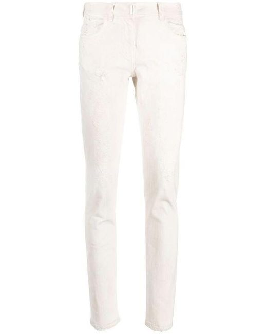 Givenchy White Slim-fit Jeans