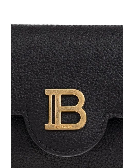 Balmain Black B Buzz 23 Wallet for men