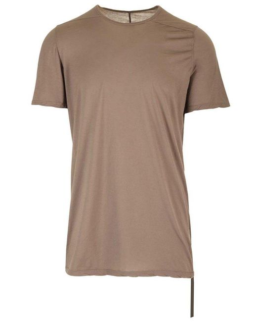 Rick Owens Brown Jersey T-Shirt T-Shirt for men