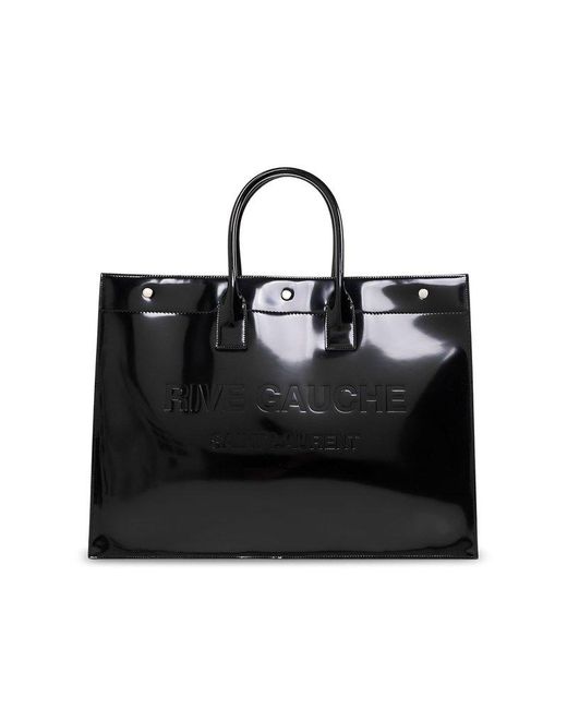 Saint laurent large hot sale shopper tote