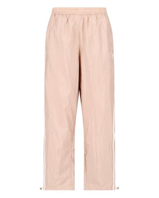 Adidas Natural Side Stripe Detailed Balloon Trousers