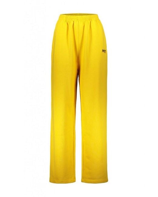 Balenciaga jogging Pants In Yellow Clothing