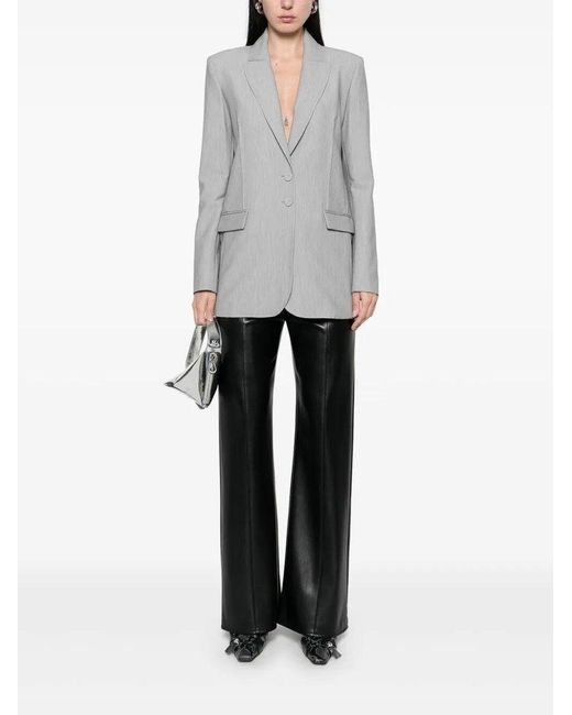 Patrizia Pepe Gray Tailored Blazer