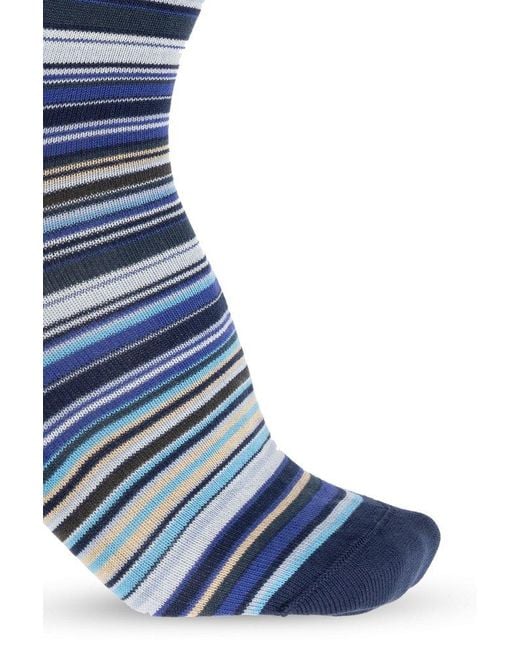 Paul Smith Multicolor Six Pack Of Socks for men