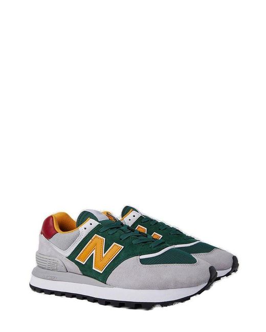 Junya Watanabe Blue X New Balance Panelled Low-top Sneakers for men