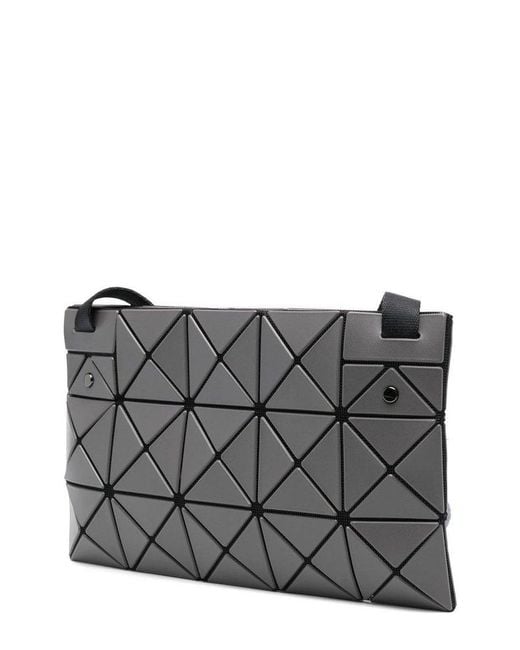 Issey Miyake Gray Lucent Matte Shoulder Bag