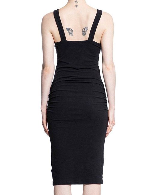 James Perse Black Skinny Sleeveless Tank Dress