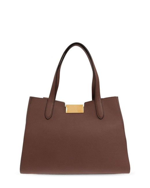 Marni Brown Trunkaroo Tote Handbag