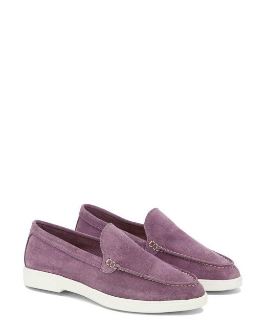 The Bekk Purple Pant Slip-On Loafers