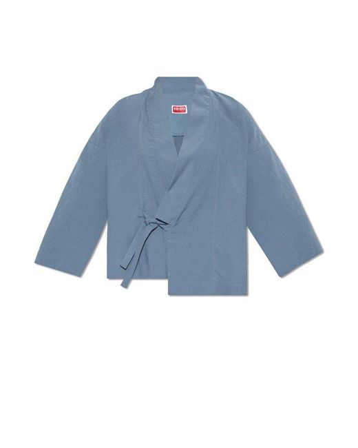 KENZO Blue Kimono Jacket
