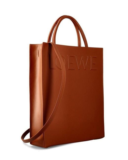 Loewe Brown Standard A4 Tote Bag