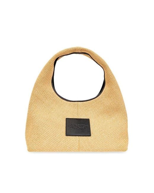Marc Jacobs Metallic 'the Sack Bag' Shoulder Bag,
