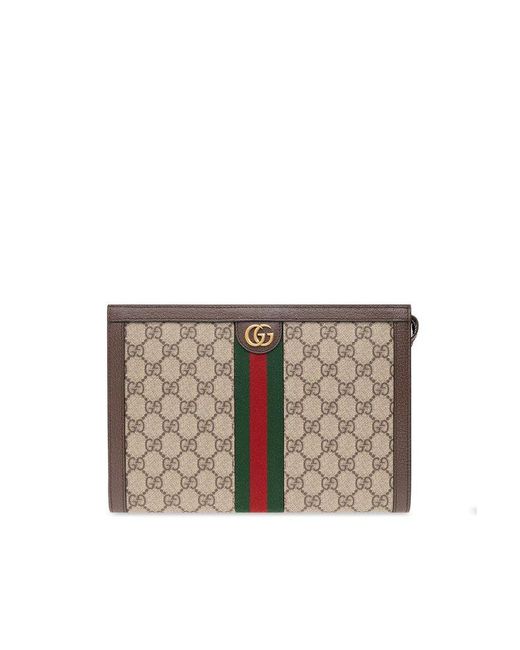 Gucci Multicolor Ophidia Clutch Bag for men