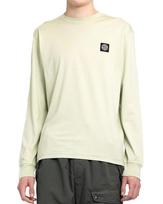 Stone Island Natural T-Shirts for men