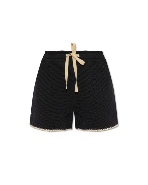 Jil Sander Black + Cotton Shorts,