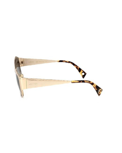 Lanvin Multicolor Rectangular Frame Sunglasses