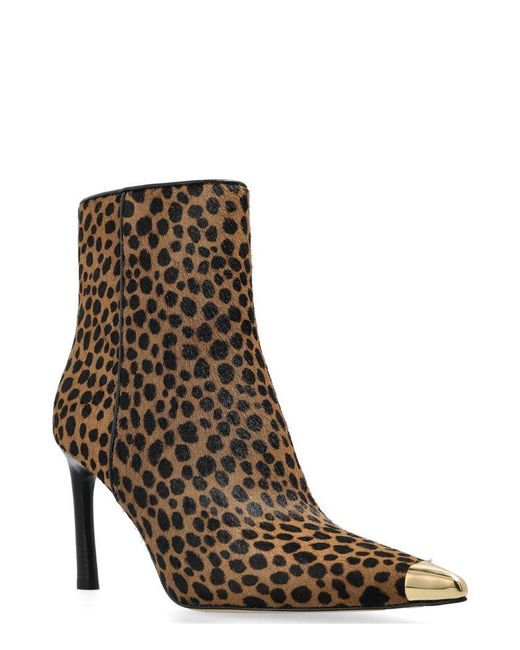 MICHAEL Michael Kors Brown Kasia Cheetah Printed Boots