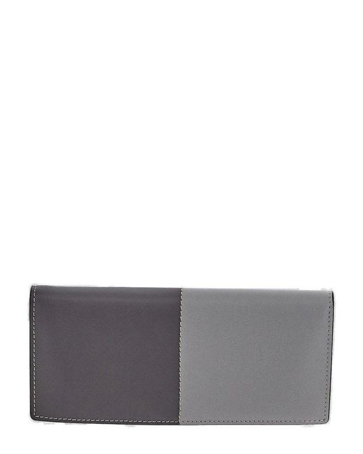 Tod's Two-toned Bi-fold Wallet in Gray for Men | Lyst