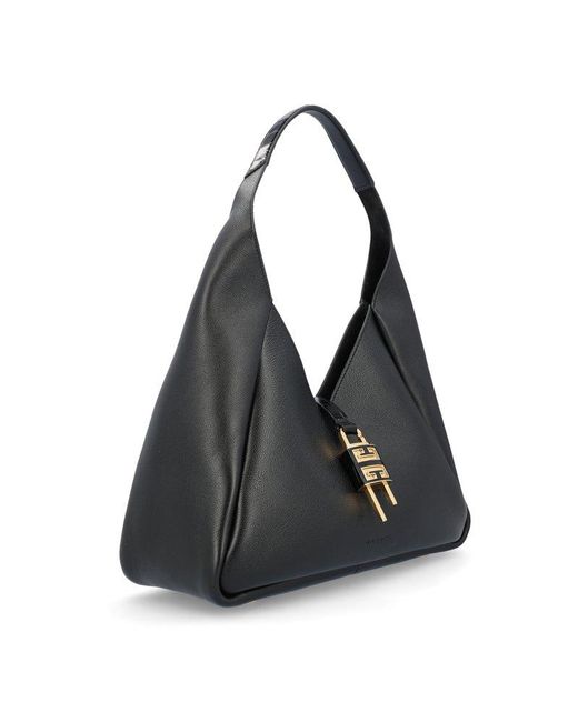 Givenchy Black G-hobo Medium Shoulder Bag