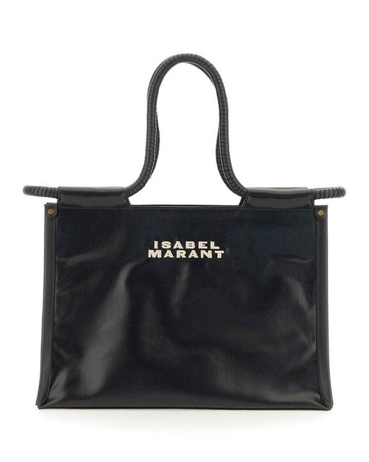 Isabel Marant Black Toledo Tote Bag