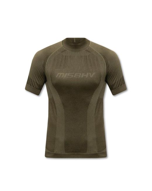 MISBHV Training Top With Logo in Green for Men | Lyst