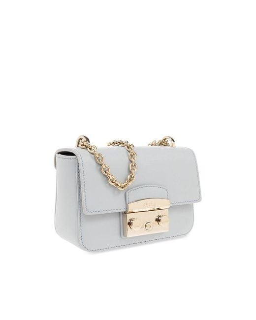 Furla White ‘Metropolis Mini’ Shoulder Bag