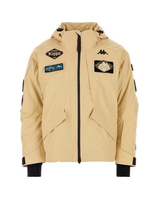 Kappa Natural Ski Team Zip-up Hooded Jacket for men