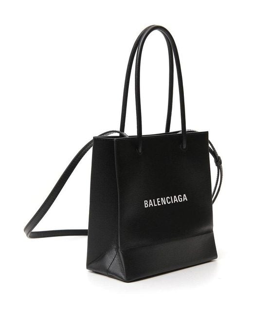 【Balenciaga】SALE!! 直営店 North-South Shoulder Tote Bag Balenciaga North South Xxs Shopping Tote Bag in Black | Lyst