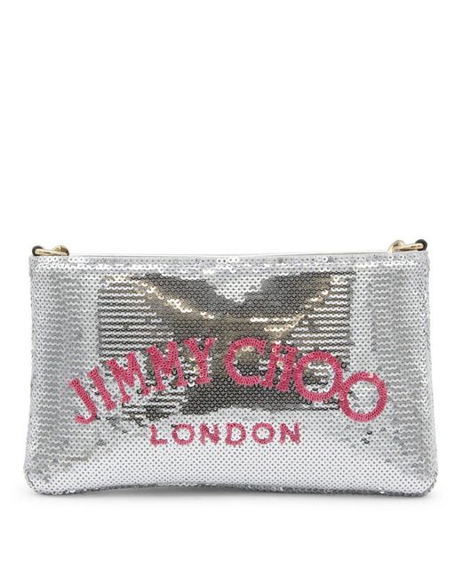 Jimmy Choo Ziva Crossbody Bag in Gray Lyst