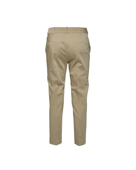 Max Mara Green Pleat Detailed Tailored Trousers