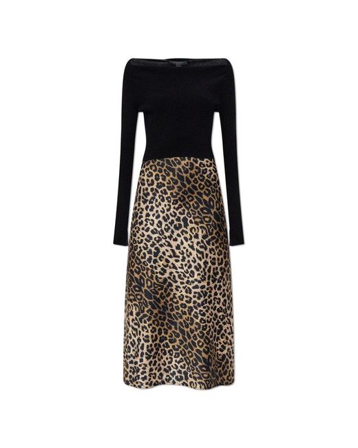 AllSaints Black Two-Piece Dress Hera