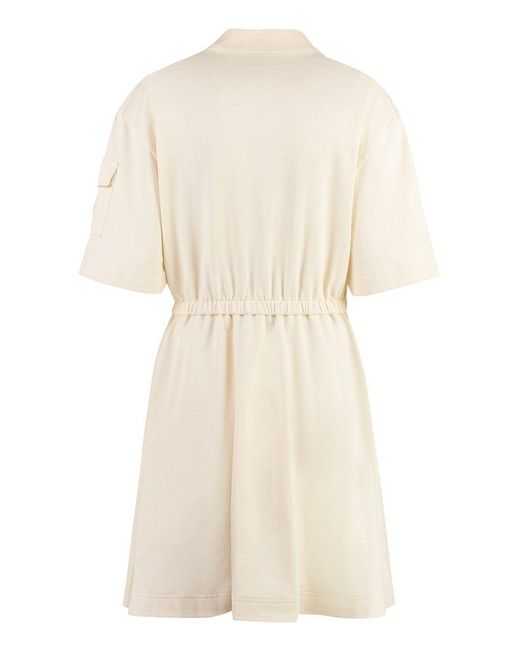 Moncler Natural Cotton Dress