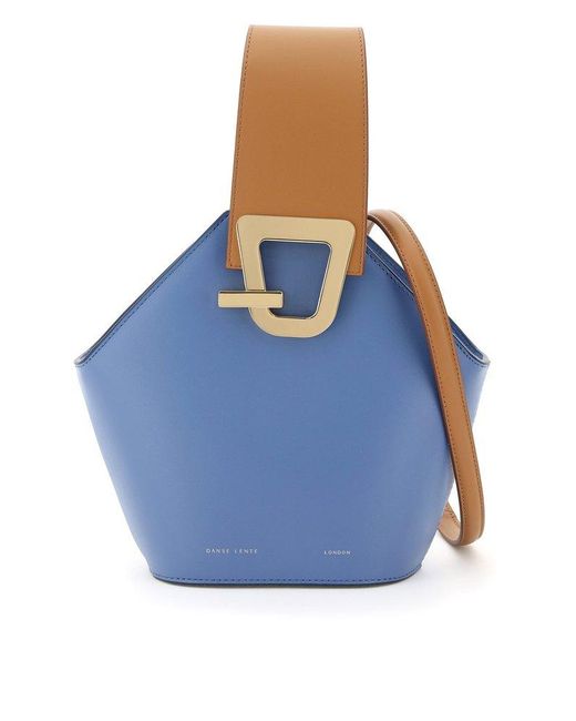 Danse Lente Mini Johnny Bucket Bag in Blue | Lyst