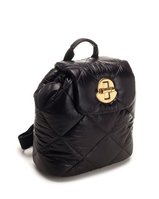 Moncler Black "puf" Backpack