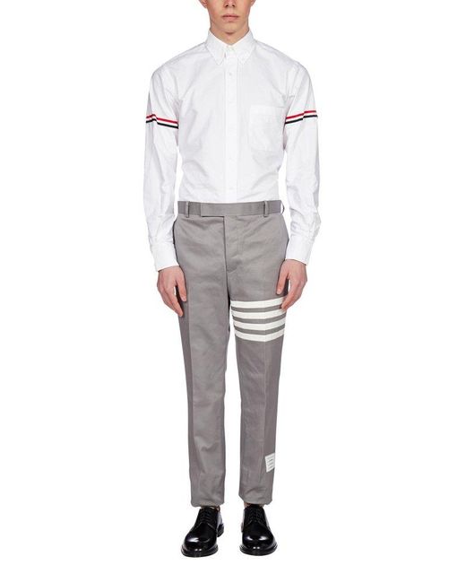 4-Bar stripe trousers