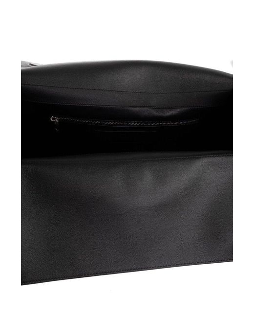 Jil Sander Black Leather Shoulder Bag, for men