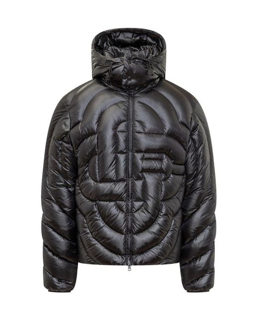 Casablanca Black Quilted Jacket for men