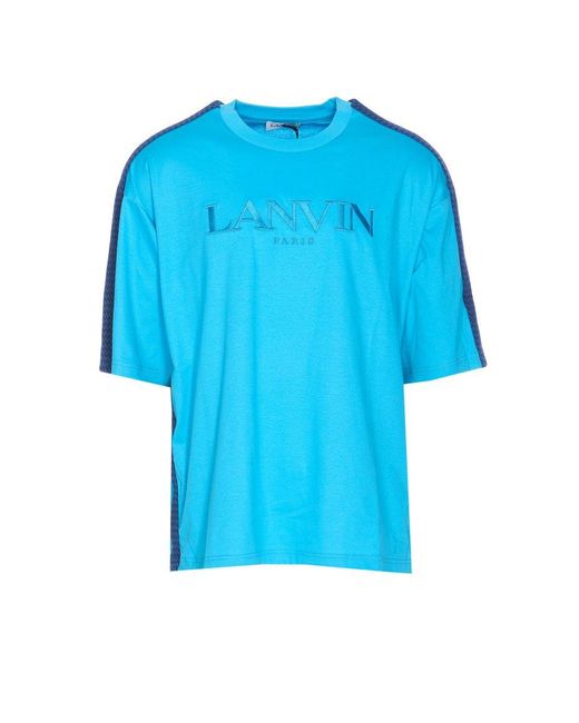 Lanvin Blue T-shirts And Polos for men